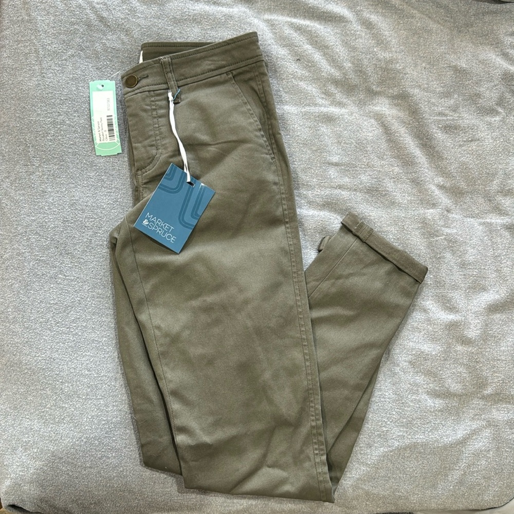 🆕 Olive Skinny Pant